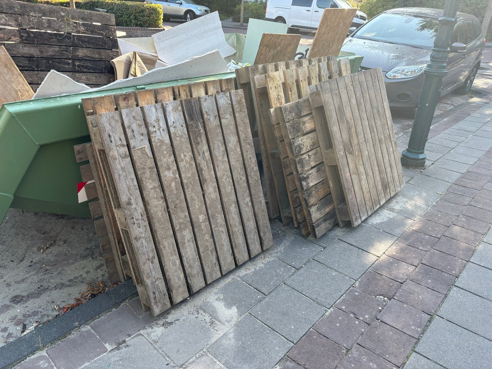 Gratis pallets, Ophalen, Gebruikt, Pallet