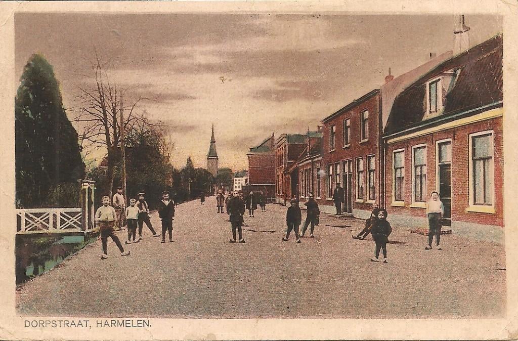 Dorpstraat, Harmelen., Ophalen of Verzenden, Voor 1920, Ongelopen, Utrecht
