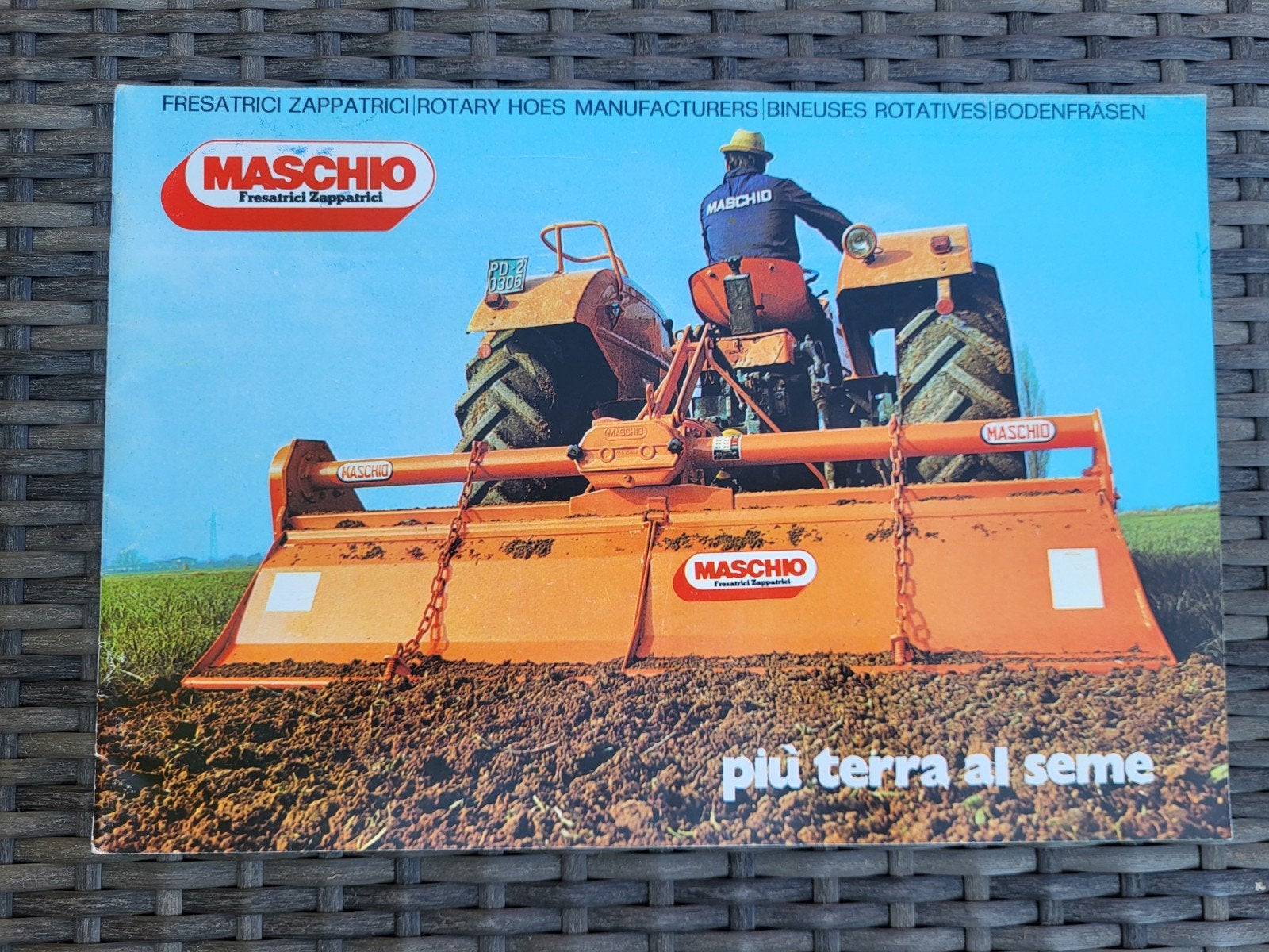 tractor folder MASCHIO frees, Ophalen of Verzenden, Zo goed als nieuw