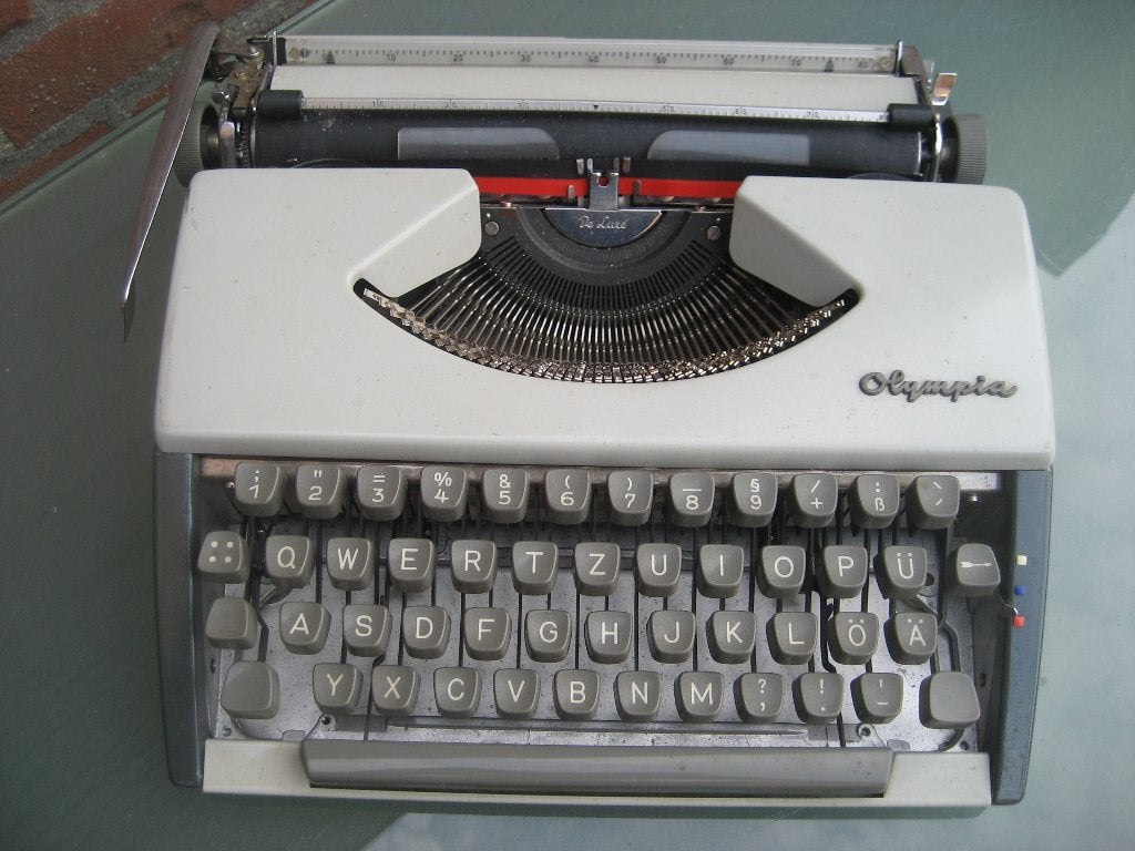 Olympia typemachine vintage, Diversen, Ophalen, Gebruikt