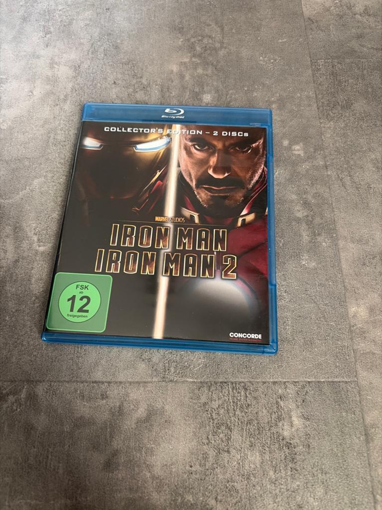 Iron Man & Iron Man 2 Collector's Edition Blu-ray, Ophalen of Verzenden, Zo goed als nieuw, Science Fiction en Fantasy, Boxset