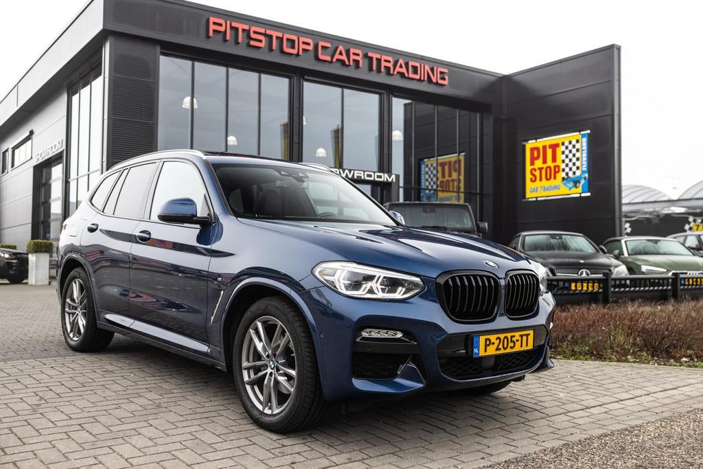 BMW X3 XDrive20d, 190 PK, Pano, Harman & Kardon, Camera!, Auto's, BMW, Automaat, Adaptive Cruise Control, 2000 kg, Blauw