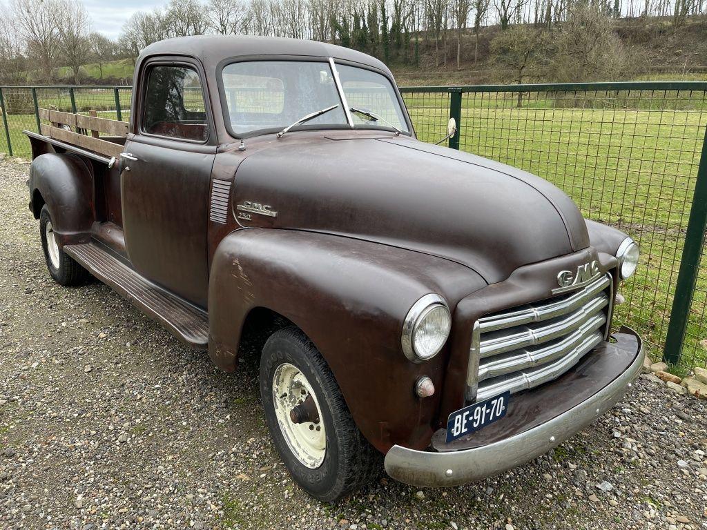 GMC 250 PICK-UP TRUCK BJ 1949 (bj 1949), Auto's, Oldtimers, Stof, Bruin, Bedrijf, Handgeschakeld