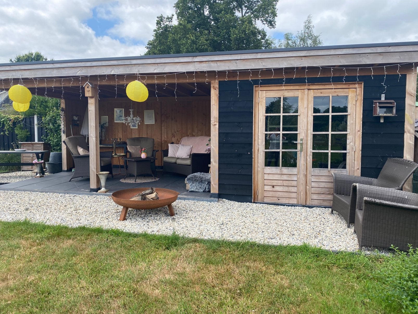Tuinhuisje te koop, Ophalen, 200 tot 400 cm, Tuinhuis, 250 tot 500 cm