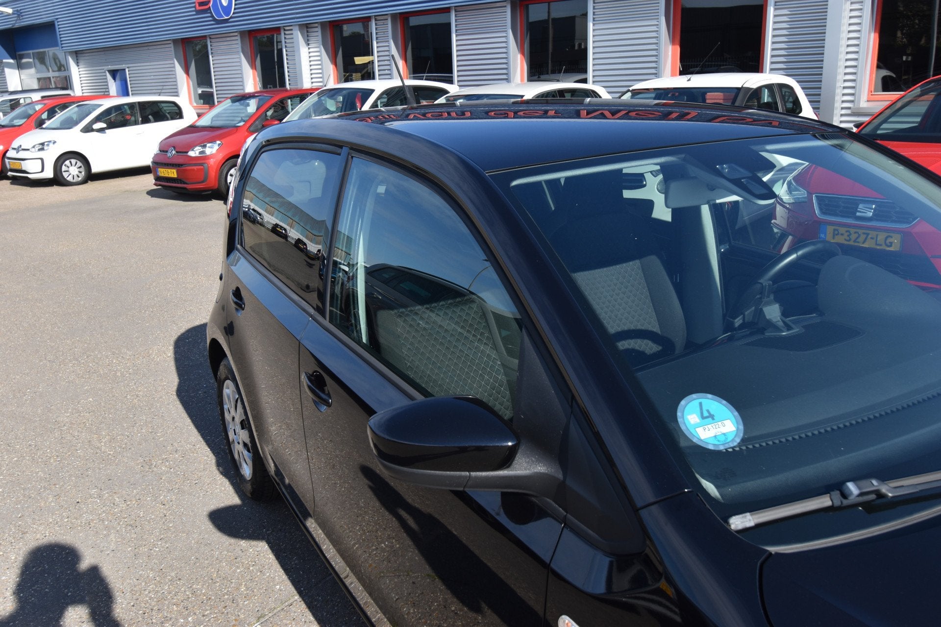 Skoda Citigo 1.0 Greentech Ambition , CR CONTR , AIRCO , BL, Stof, Gebruikt, 60 pk, Zwart
