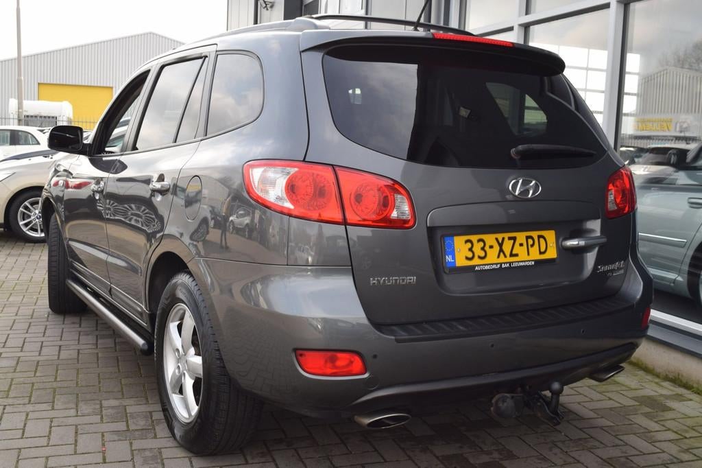 Hyundai Santa Fe 2.7i V6 4WD Style 7p. | Automaat | Leder |, Auto's, Automaat, Santa Fe, Gebruikt, Zwart