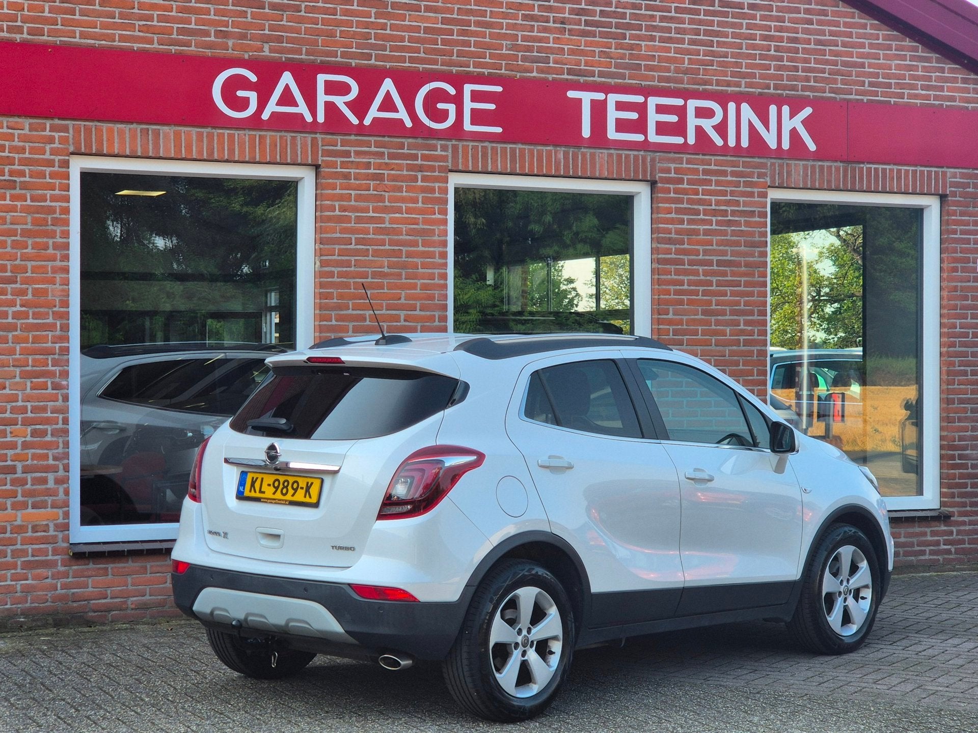 Opel Mokka X 1.4 Turbo Innovation 140PK 5drs clima, cruise,, Auto's, Voorwielaandrijving, Gebruikt, Euro 6, Leder en Stof