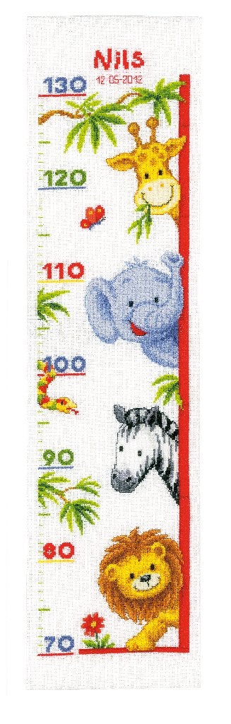 Borduurpakket Groeimeter Kiekeboe 70358, ., Nieuw, Ophalen of Verzenden, .