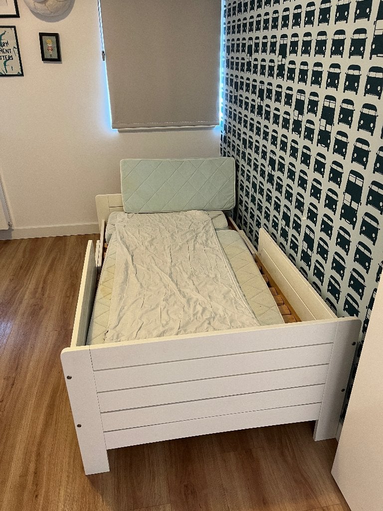 Kinderbed, Ophalen, Gebruikt, 70 tot 85 cm, Matras