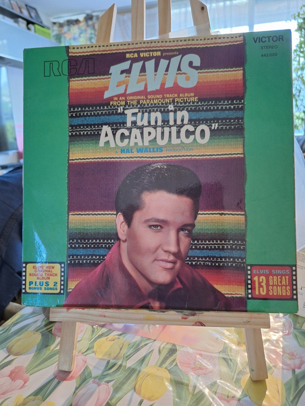 Elvis Presley - Fun in Acapulco LP (VICTOR STEREO), Cd's en Dvd's, Gebruikt, Originele persing, Ophalen of Verzenden, 12 inch