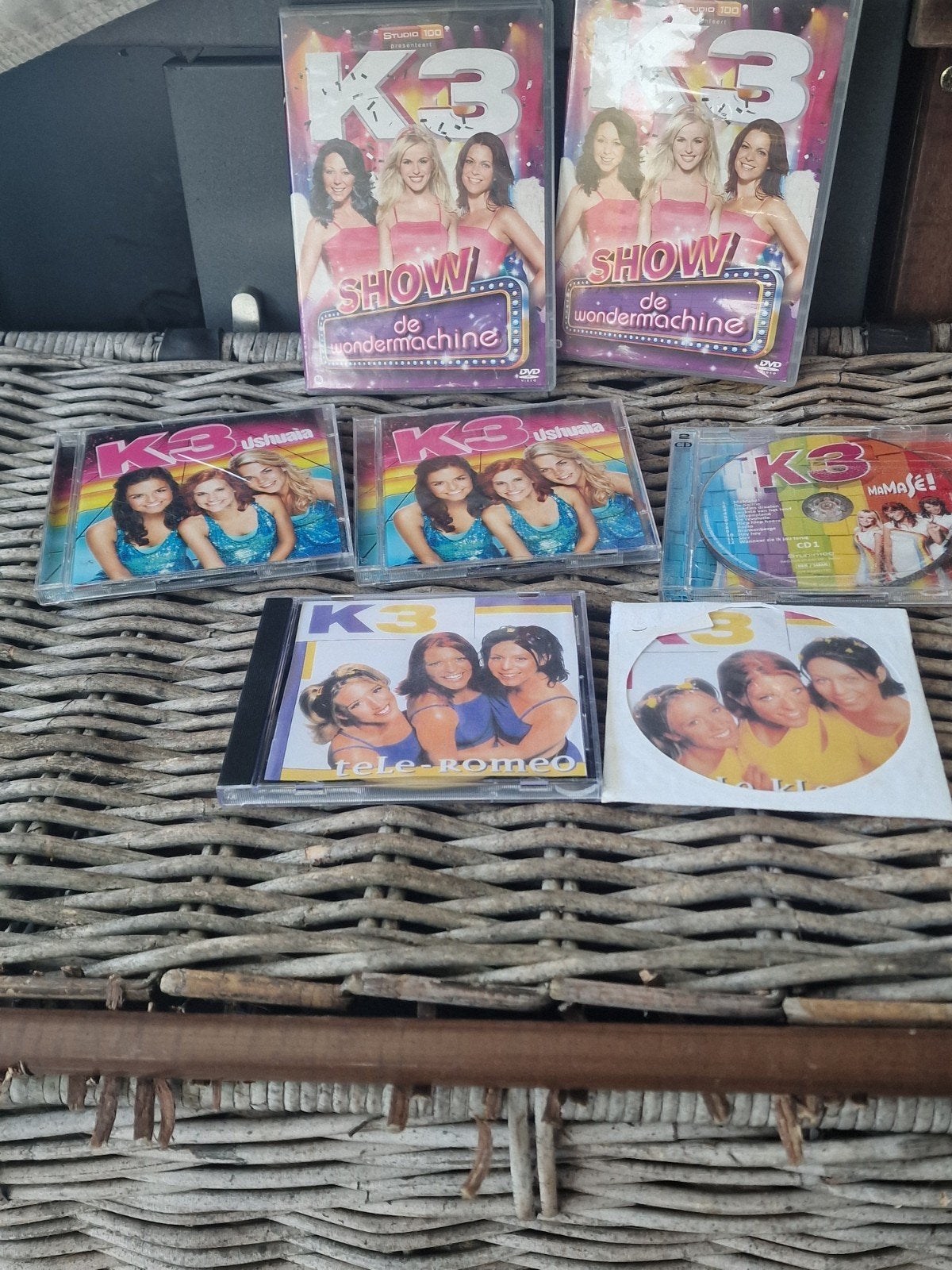K3 CD's en DVD's pakket voor de echte kleine K3 fan, Gebruikt, Ophalen of Verzenden, Verzamelalbum, Muziek