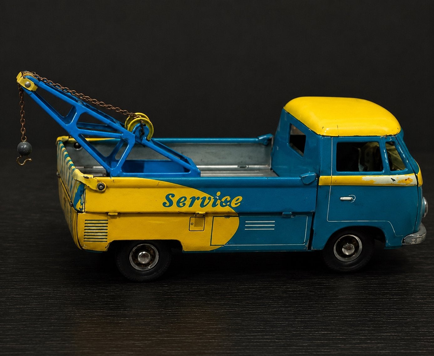 Volkswagen Tippco TCO-020 T1“Service” Abschleppwagen met OVP, Antiek en Kunst, Antiek | Speelgoed, Ophalen of Verzenden