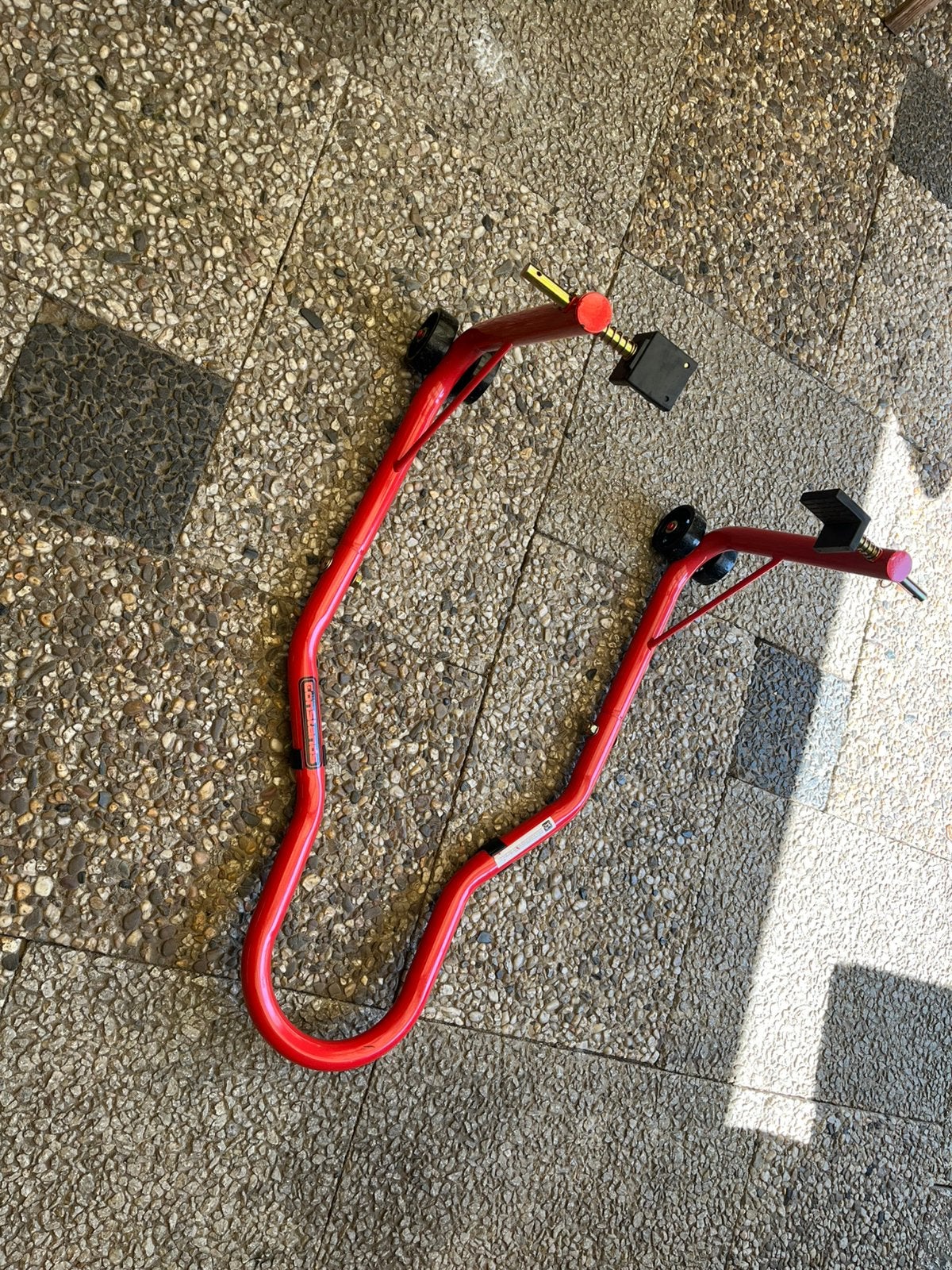 Paddockstand motorfiets, Ophalen of Verzenden, Zo goed als nieuw