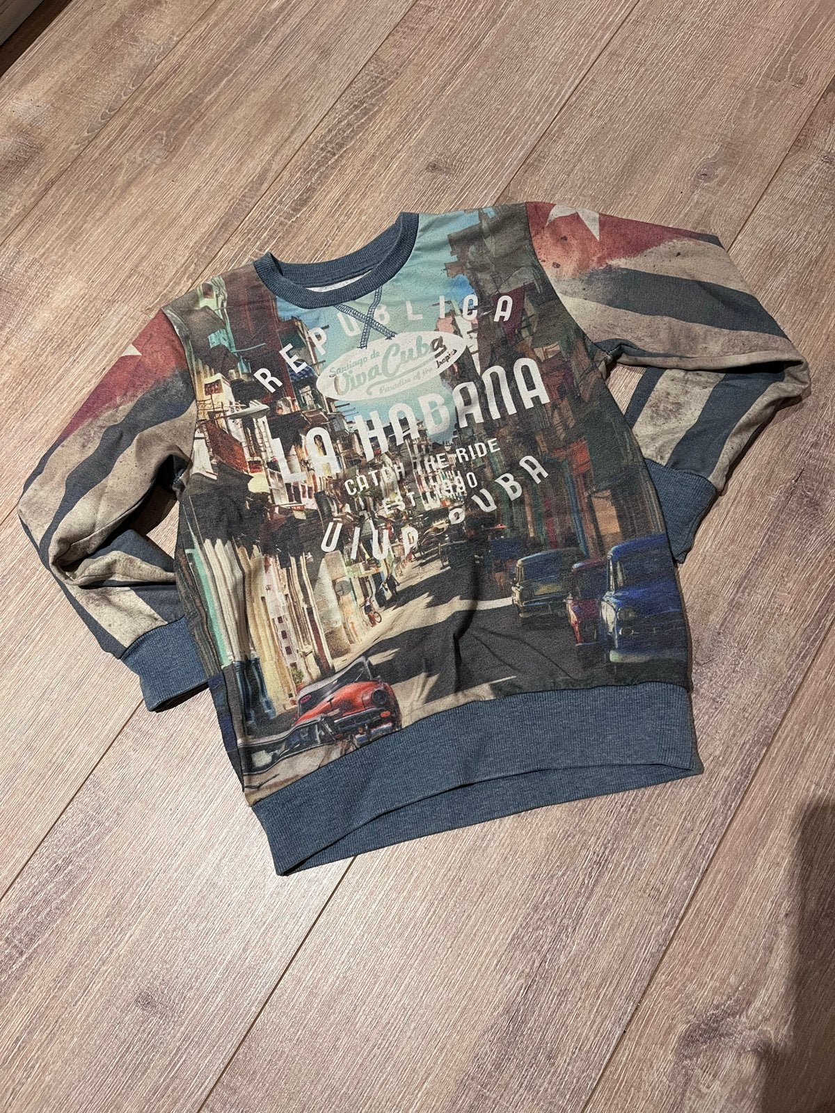 Stoere trui met Havana print voor jongens, Ophalen of Verzenden, Gebruikt, Jongen, Trui of Vest