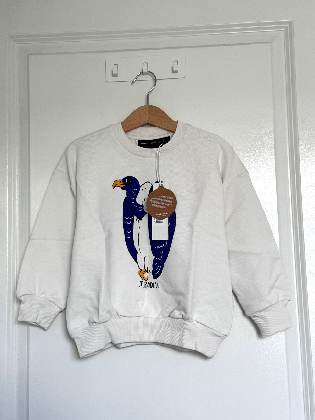 Mini Rodini Trui met Adelaar Print - Nieuw met kaartjes, Ophalen of Verzenden, Nieuw, Jongen of Meisje, Trui of Vest