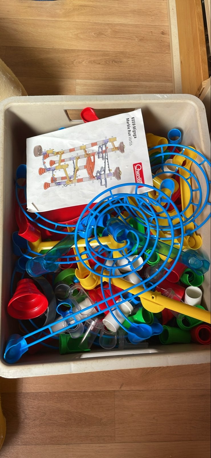 Quercetti Migoga Marble Run VORTIS knikkerbaan, Ophalen, Gebruikt, Jongen of Meisje