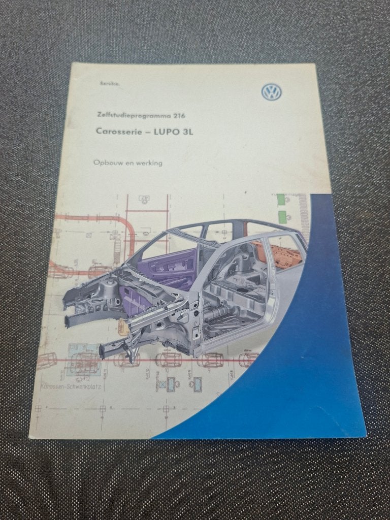 Service training volkswagen carrosserie lupo 3L, Ophalen of Verzenden