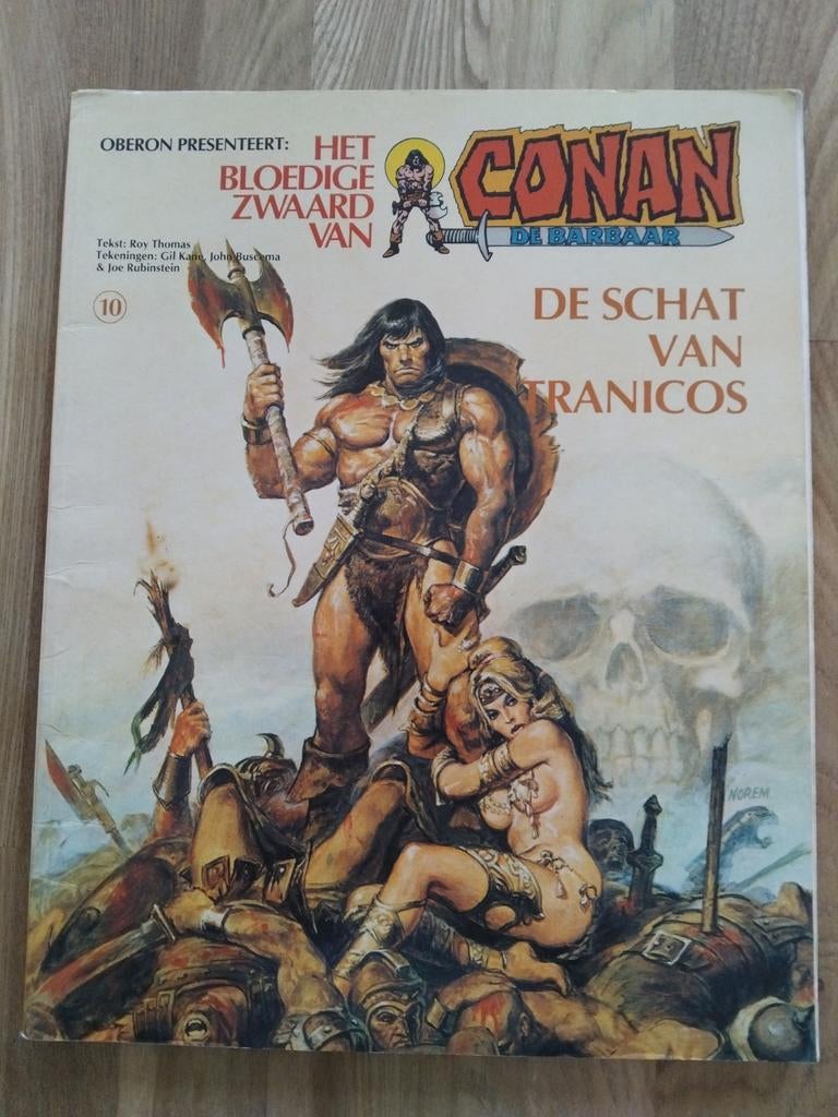 Conan de Barbaar: De Schat van Tranicos (Nr. 10), Ophalen of Verzenden