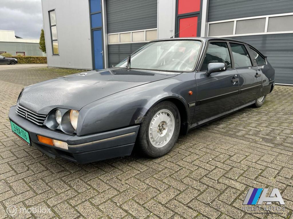 Citroen CX 2.5 GTI Turbo 2 | 1988 | Morette | Airco |NL --PR, Auto's, Oldtimers, 2500 cc, Stof, Citroën, Bedrijf