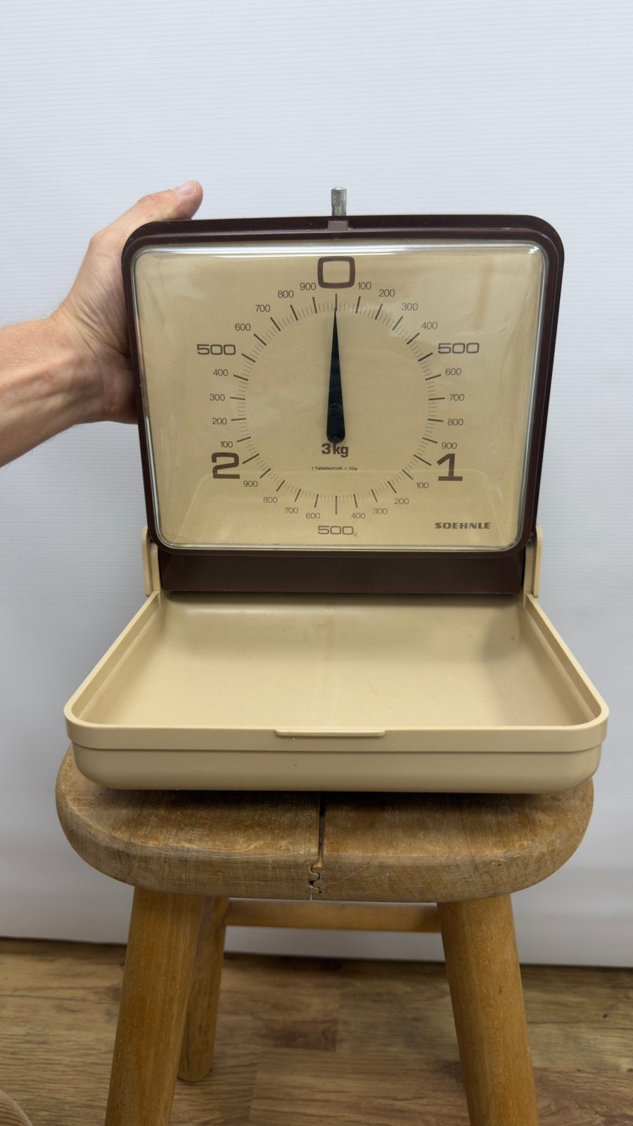 Soehnle vintage keuken weegschaal, Minder dan 10 kg, Keukenweegschaal, Ophalen of Verzenden, Zo goed als nieuw