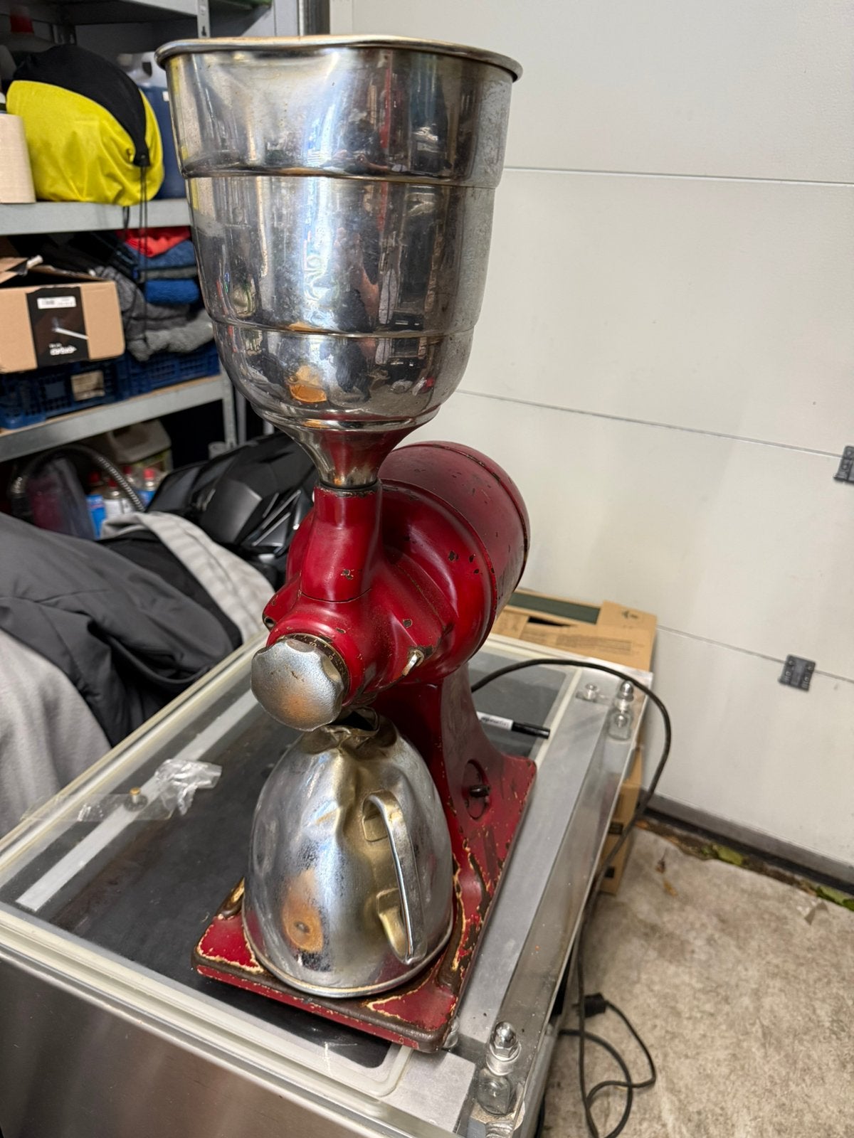 Antieke Oland Koffiemachine - Vintage Decoratie, Ophalen