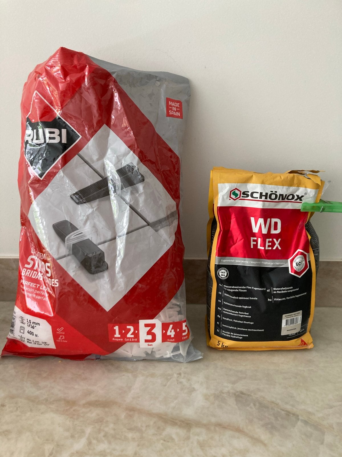 SCHÖNOX WD FLEX Voegmortel - Manhattan (5 kg), Doe-het-zelf en Verbouw, Ophalen of Verzenden, Nieuw, Overige materialen, Overige typen