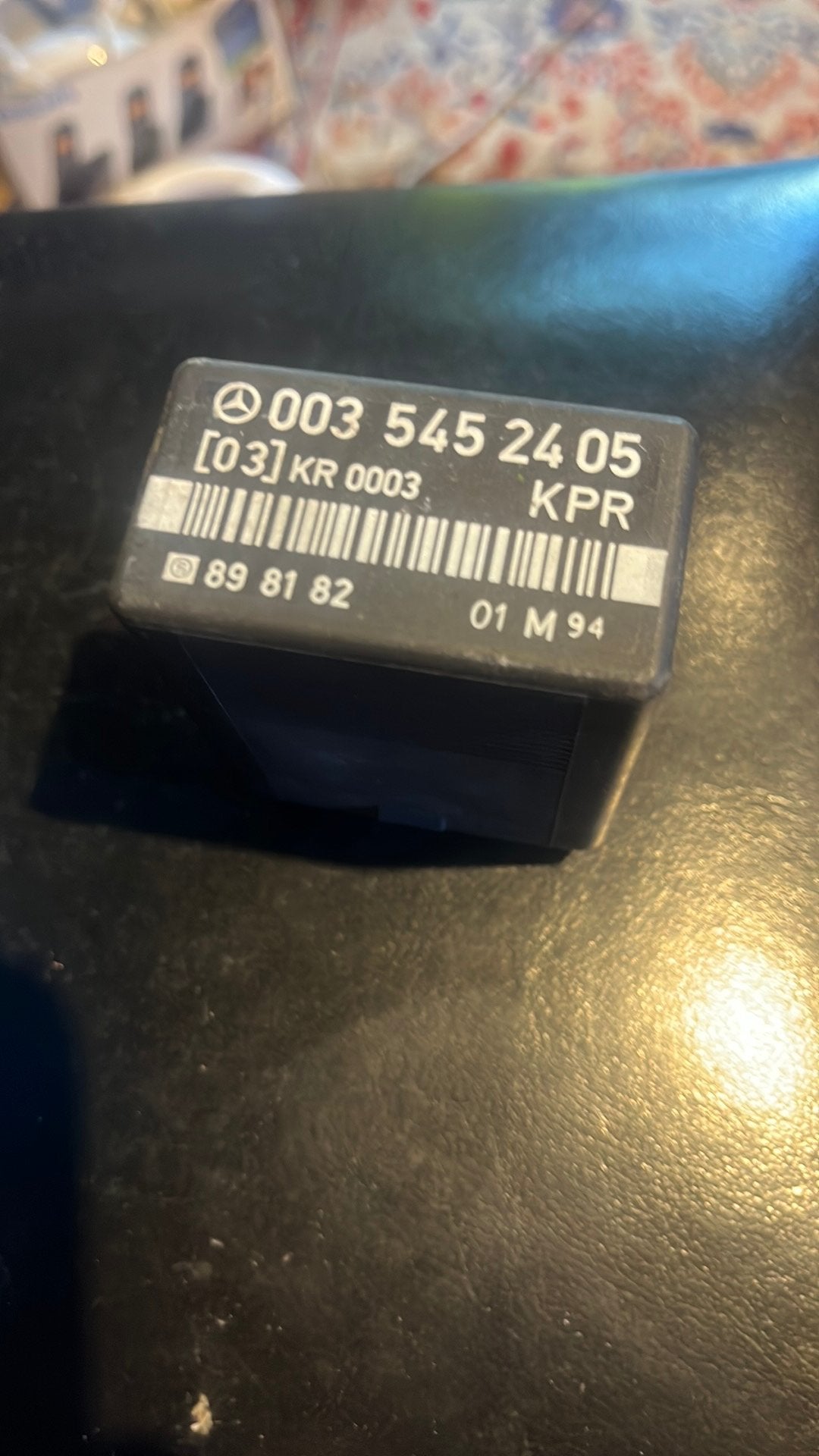 Mercedes W124 Brandstofpomp relais A 003 545 24 05, Auto-onderdelen, Ophalen, Mercedes-Benz