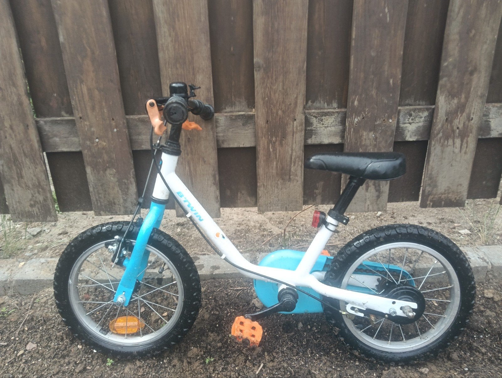 B'Twin kinderfiets 14 inch, Ophalen, Gebruikt, Minder dan 16 inch, Decathlon