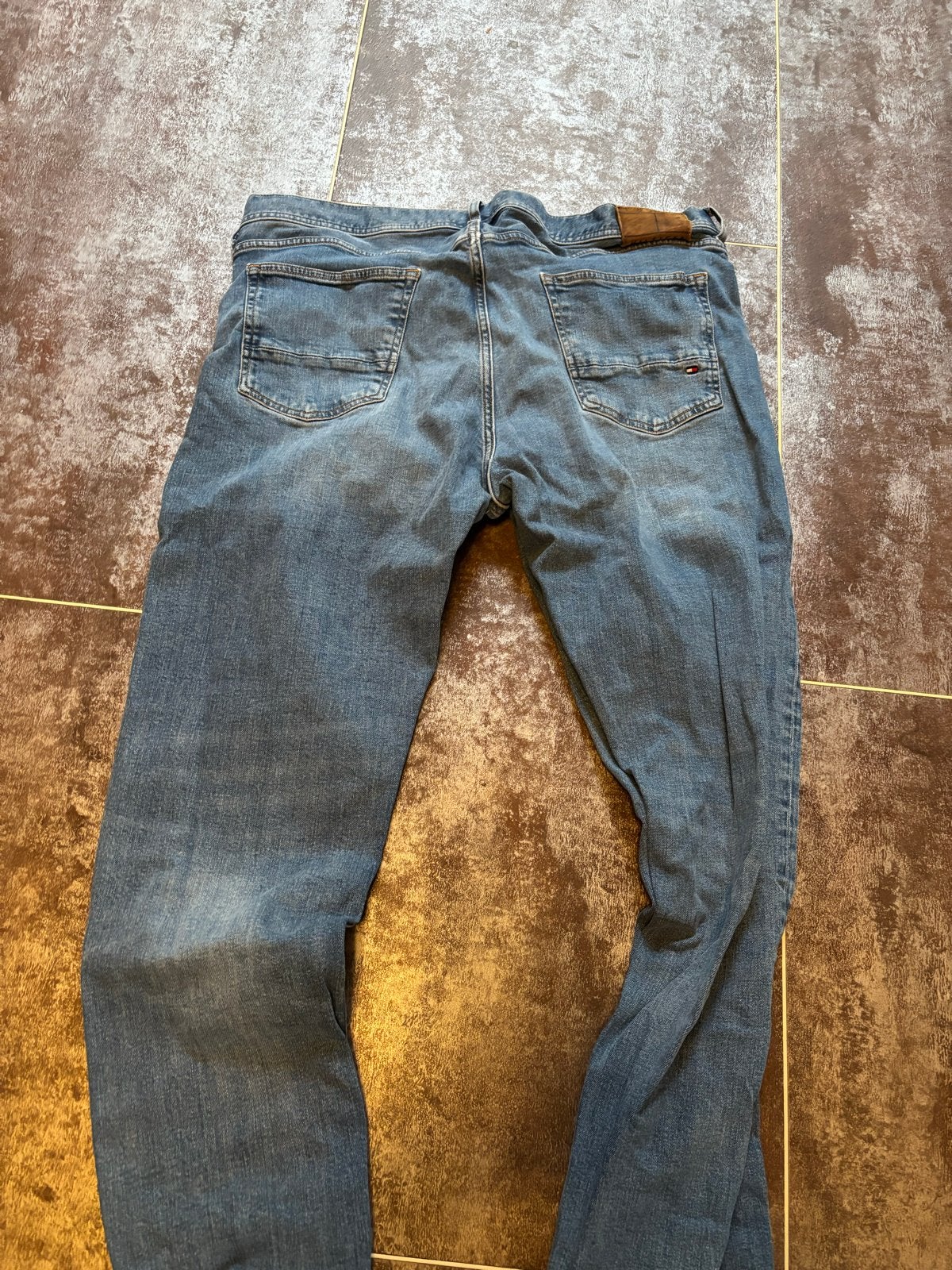 Tommy Hilfiger Jeans - Maat W40 L34, Ophalen, Gedragen, Blauw, W40 - W42 (confectie 56/58)
