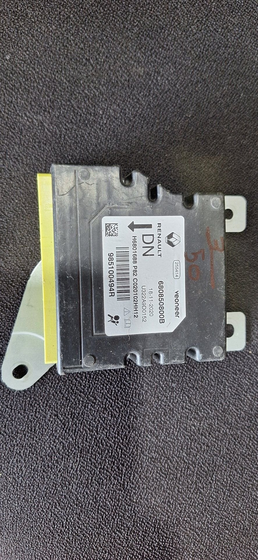 Originele Airbag Stuurmodule Computer Renault Clio 5 Captur, Gebruikt, -, Renault, -