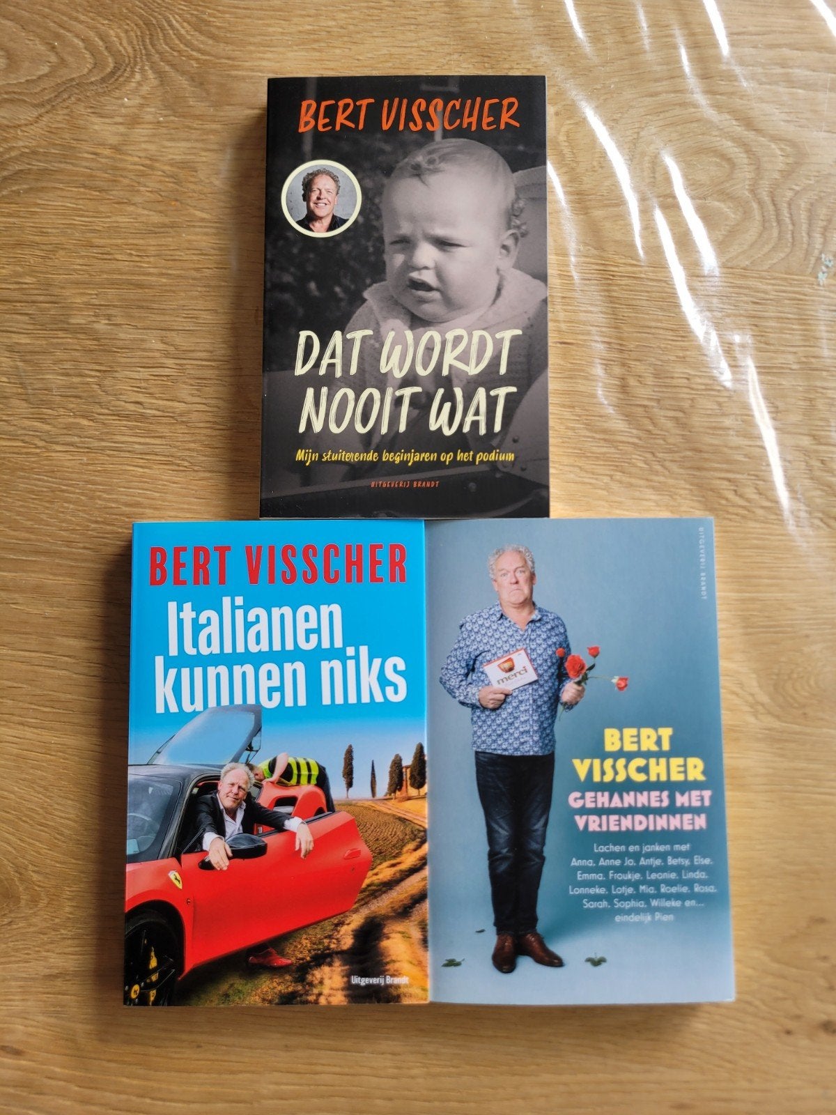 3x Bert Visscher boeken, Ophalen of Verzenden, Zo goed als nieuw, Verhalen