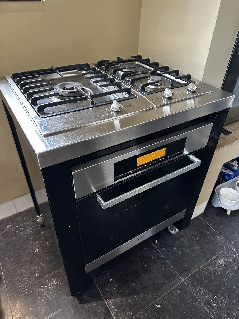 Complete Miele Kookset: Inbouwoven & kookstel op gas , Witgoed en Apparatuur, Ophalen, Gebruikt, Oven, Hete lucht