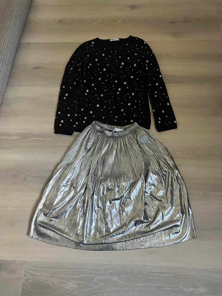 Leuk setje incl extra rok Zara/H&M, Ophalen of Verzenden, Zo goed als nieuw, Meisje