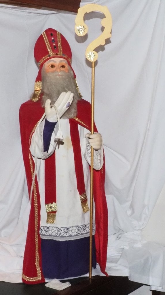 Vintage sinterklaas pop, Ophalen, Gebruikt, Pop