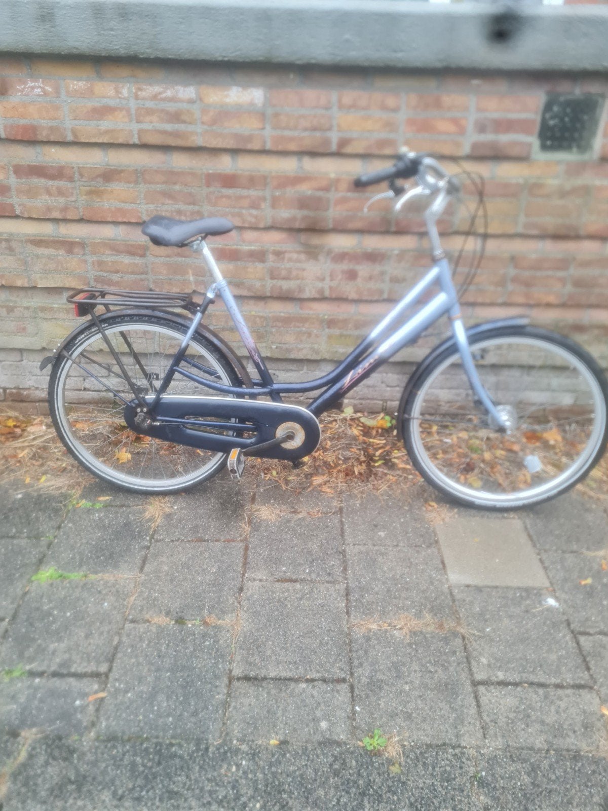 damesfiets Limit 26inch 3 versnelling handremmen doet prima, Gebruikt, (Extra) lage instap, 47 tot 50 cm, Trommelrem