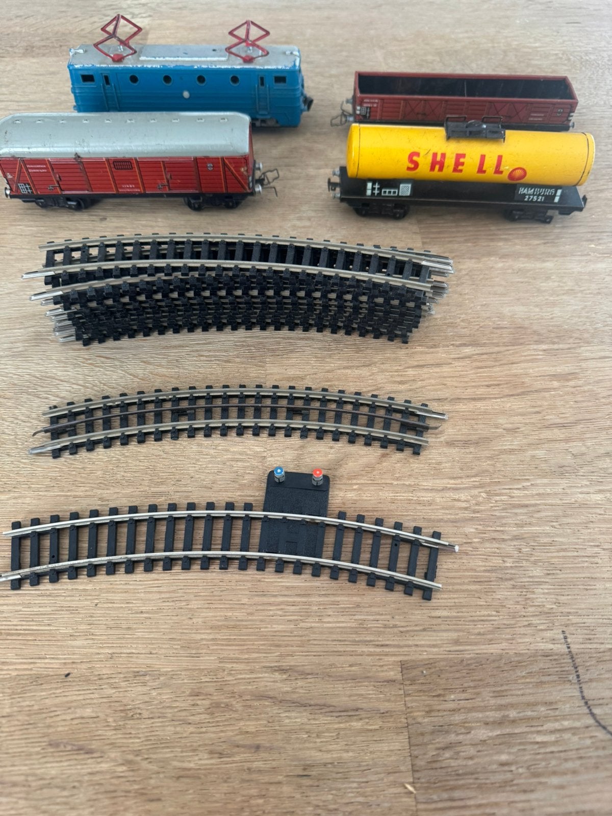 Vintage Trix Express HO treinset & HWN Locomotief –, Gebruikt, Gelijkstroom, Trix, Ophalen of Verzenden