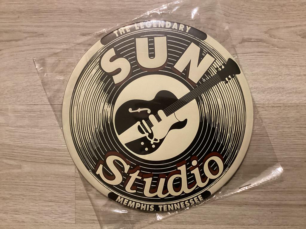 Wanddecoratie, reclame bord SUN STUDIO Nieuw (geen emaille), Ophalen of Verzenden, Zo goed als nieuw, Reclamebord
