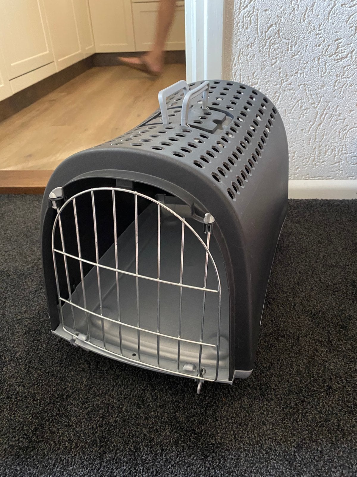 Te koop dieren reismand/transportbox., Ophalen, Zo goed als nieuw