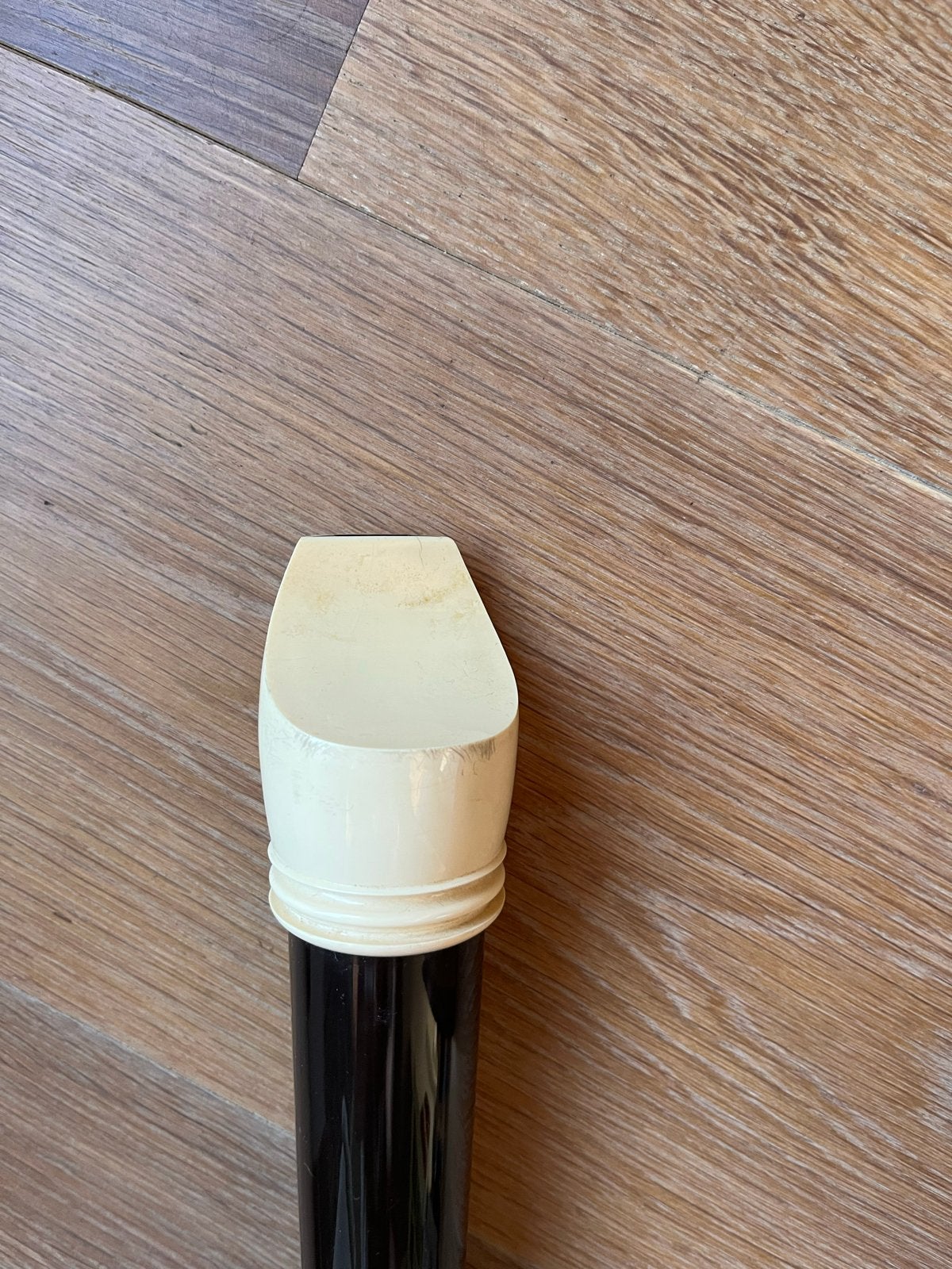 Vintage Aulos tenorblokfluit incl draagtas, Ophalen of Verzenden, Gebruikt