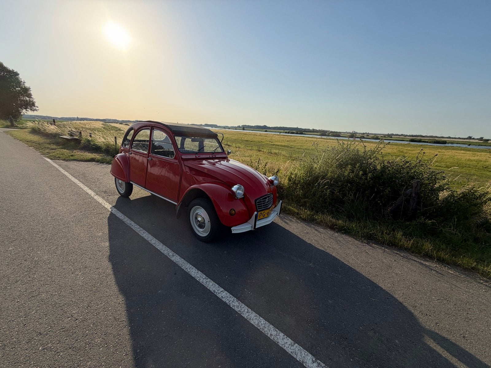 Citroën 2CV 0.6 Spec S6 1986 Rood, Auto's, Citroën, Voorwielaandrijving, 602 cc, 2CV, Origineel Nederlands