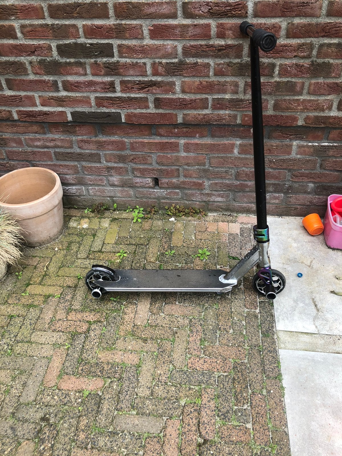 Stuntstep Oxelo, Ophalen, Gebruikt, Gewone step