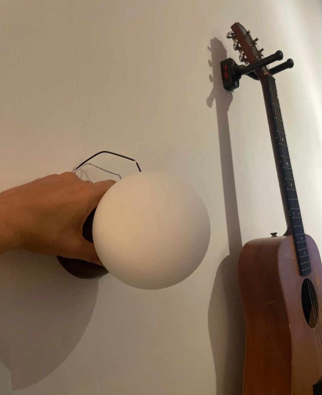 Glazen bol wand- of plafondlamp, Ophalen of Verzenden, Nieuw, Glas, G9
