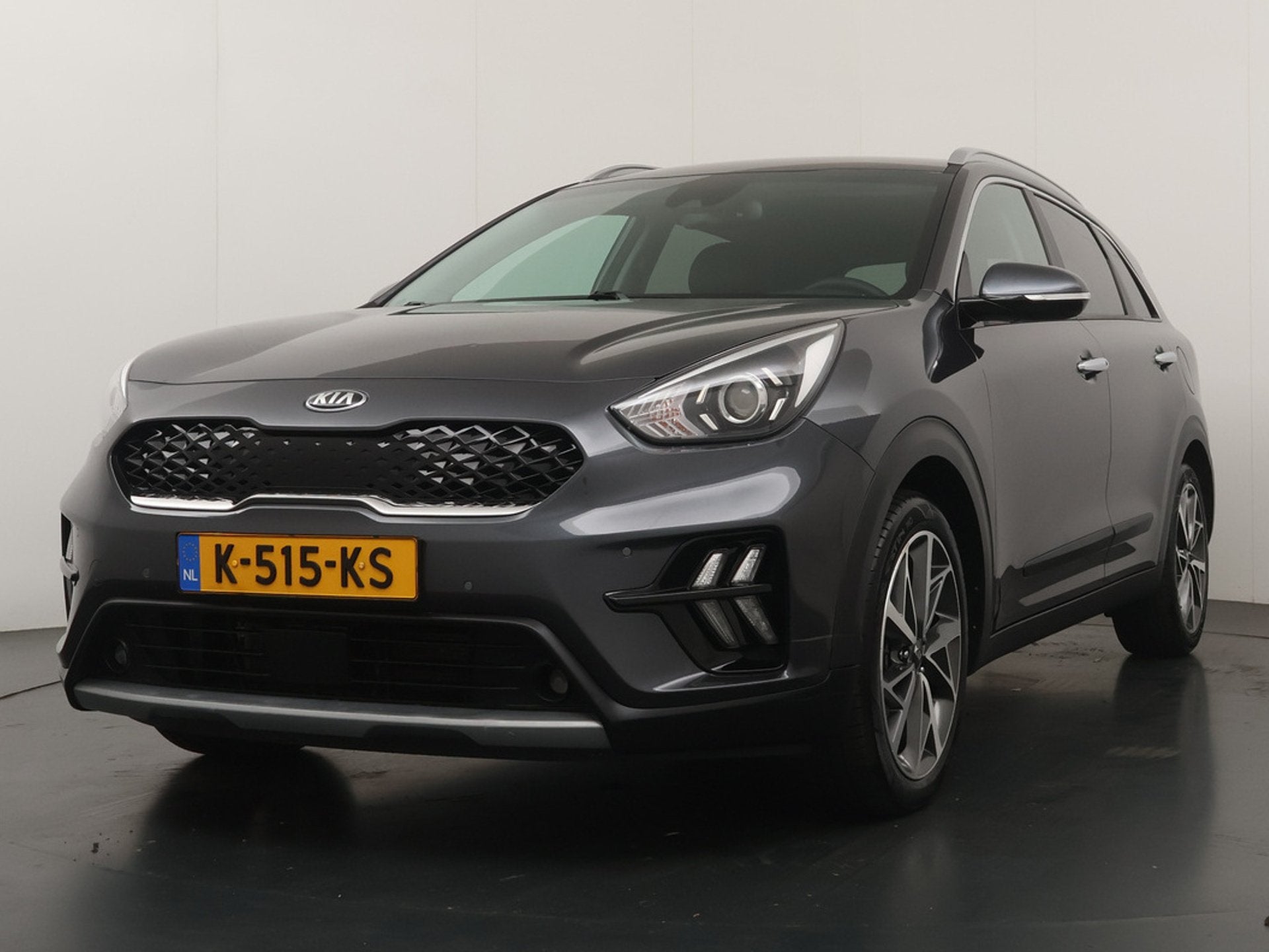 Kia Niro 1.6 GDi Hybrid DynamicPlusLine - Stoel / Stuurwielv, Auto's, Dealer onderhouden, Gebruikt, Euro 6, 75 €/maand