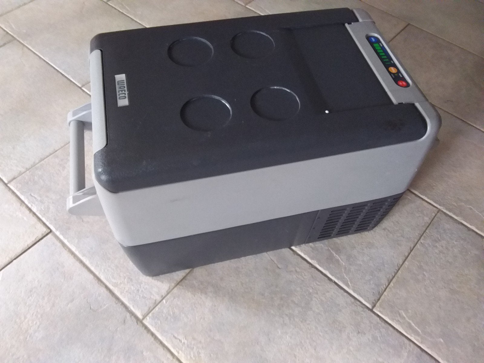 Vries en koelkastje 12 en 220 volt merk waeco, Caravans en Kamperen, Ophalen of Verzenden, Elektrisch