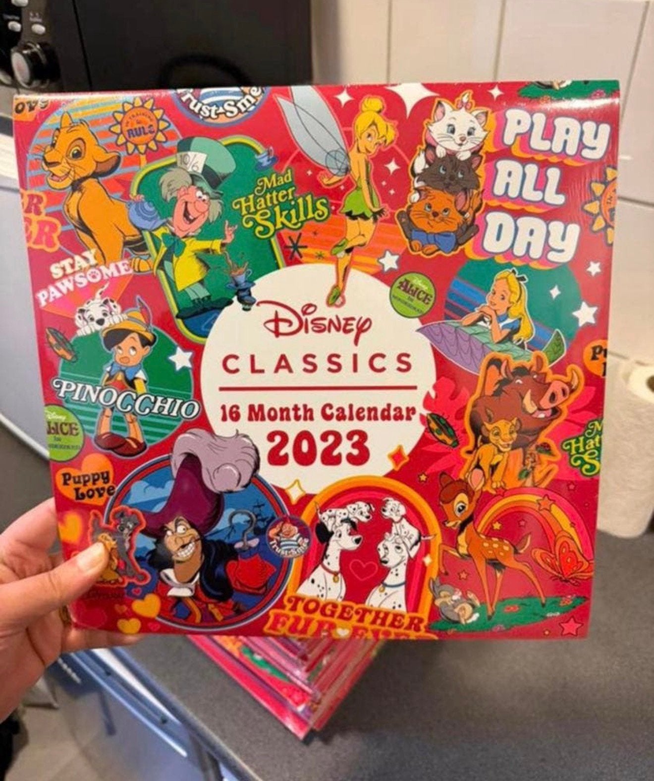 PARTIJ 100X Disney Classics Kalender 2023 | Nieuw | 30x30 cm, L, Nieuw, L, L