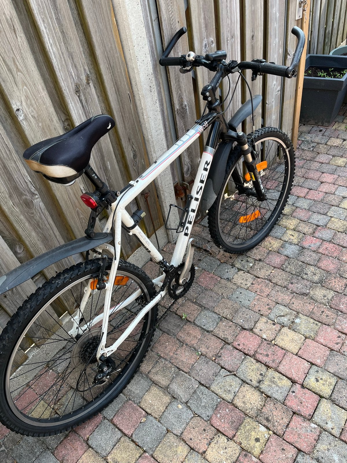 Peliser mountainbike, frame 56/57 cm, Gebruikt, Hardtail, Velgrem, 53 tot 57 cm