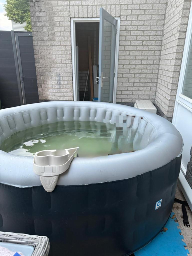 Jacuzzi opblaasbaar Coleman, Tuin en Terras, Bubbelbaden en Hottubs, Ophalen of Verzenden, Zo goed als nieuw