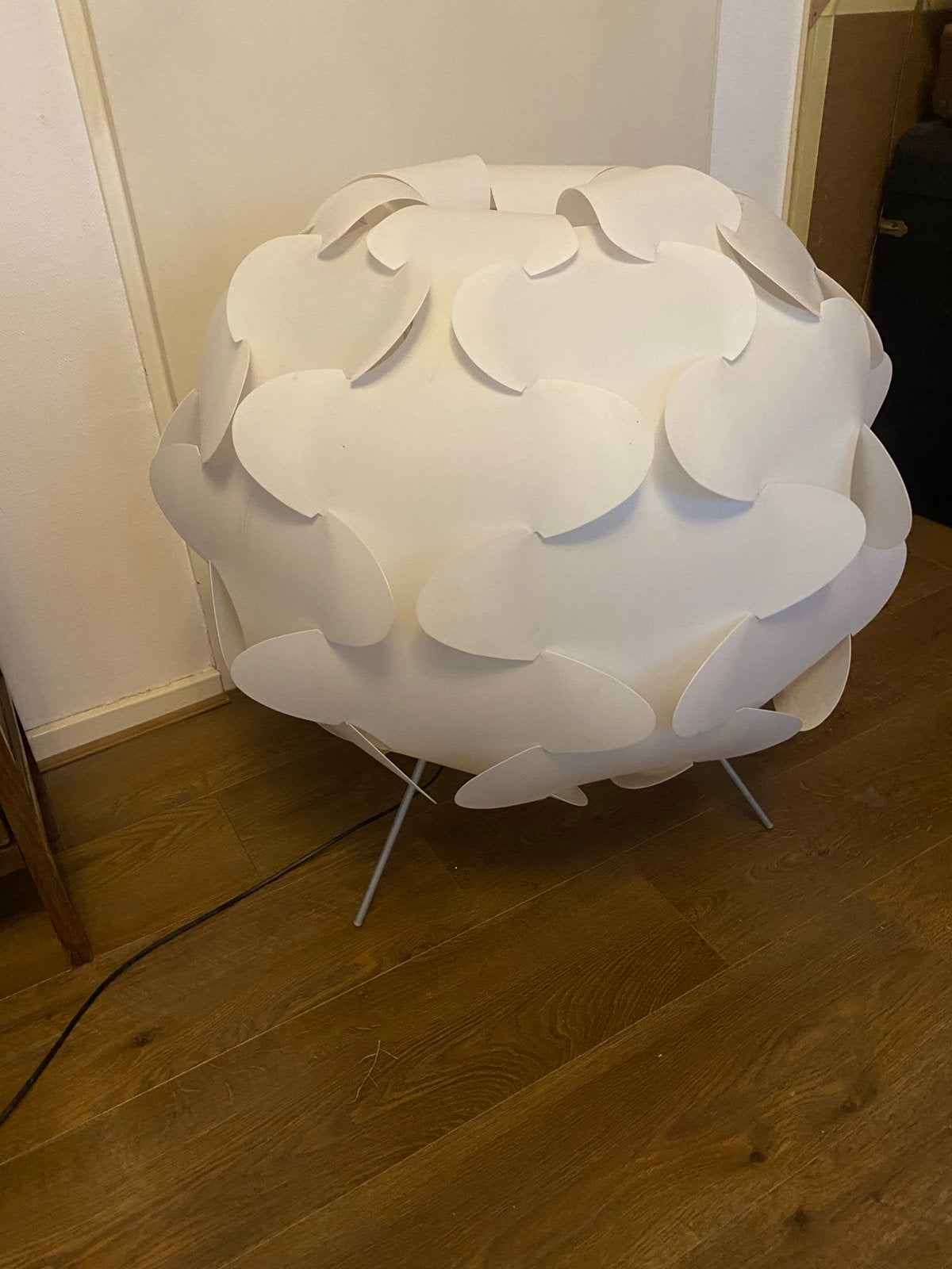 Ikea Fillsta vloerlamp jaren 90 75x67cm design:Gunner Jensen, Ophalen, Kunststof, Gebruikt, Overige fittingen