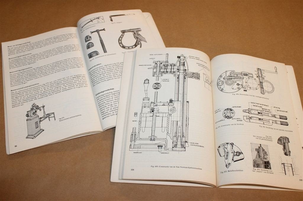 Gereedschappen Automonteurs Deel A+B — Complete Set 1967, Ophalen of Verzenden