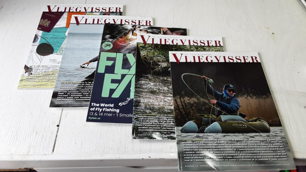 Tijdschriften vliegvissen, Watersport en Boten, Hengelsport | Vliegvissen, Ophalen of Verzenden, Overige typen